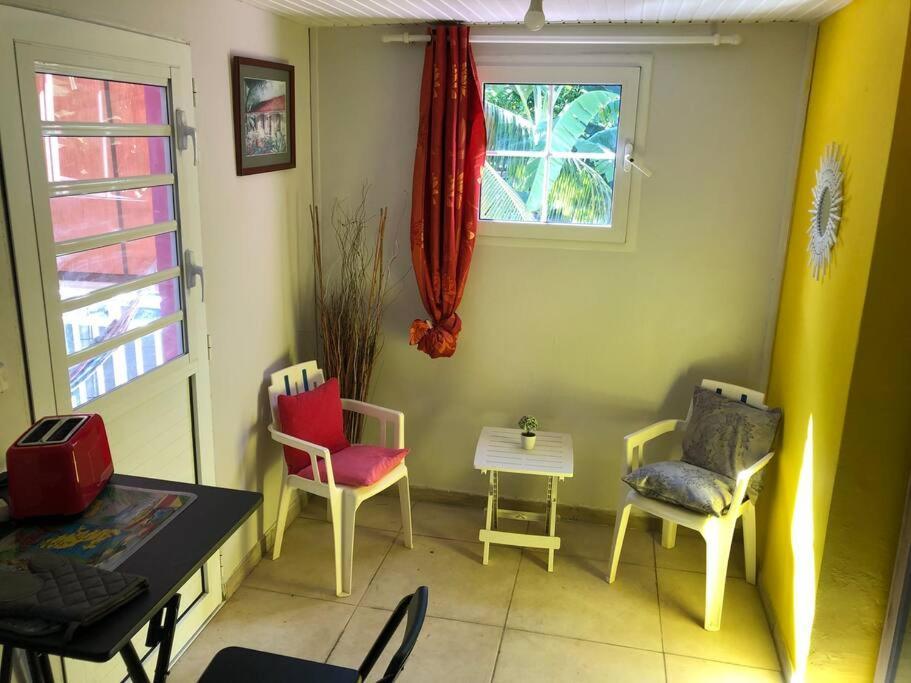 Appartement Sous Le Manguier à Sainte-Anne Extérieur photo
